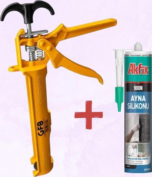 Silikon Tabanca + Ayna Silikonu 280 Ml