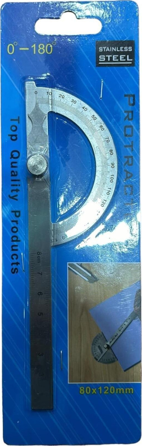 Açılı Dereceli İletki Gönye 80×120 Mm
