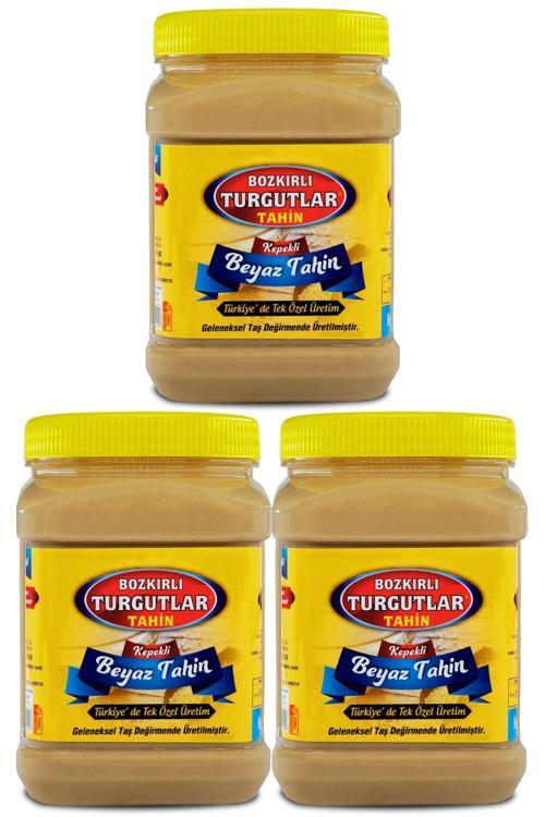Turgutlar Kepekli Beyaz Bozkır Tahini 930G X 3 Türkiye'De Tek Özel Üretim