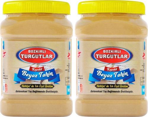 Turgutlar Kepekli Beyaz Bozkır Tahini 930G 2'Li Türkiye'De Tek Özel Üretim