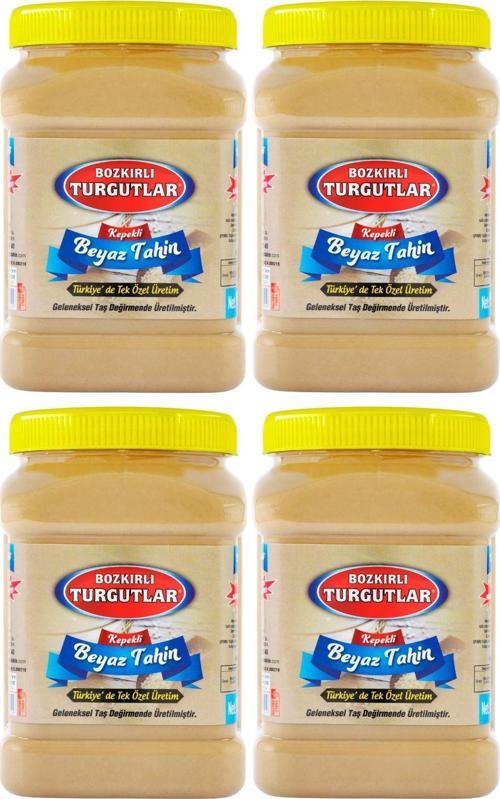 Turgutlar Kepekli Beyaz Bozkır Tahini 930G 4'Lü Türkiye'De Tek Özel Üretim