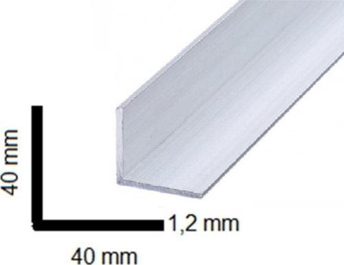 Aluminyum Köşebent 40X40 Mm - (2 mt boyunda 3 adet)