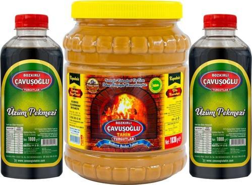 Bozkır Tahini Kepeksiz 1830G Çavuşoğlu Üzüm Pekmezi 2 Kg