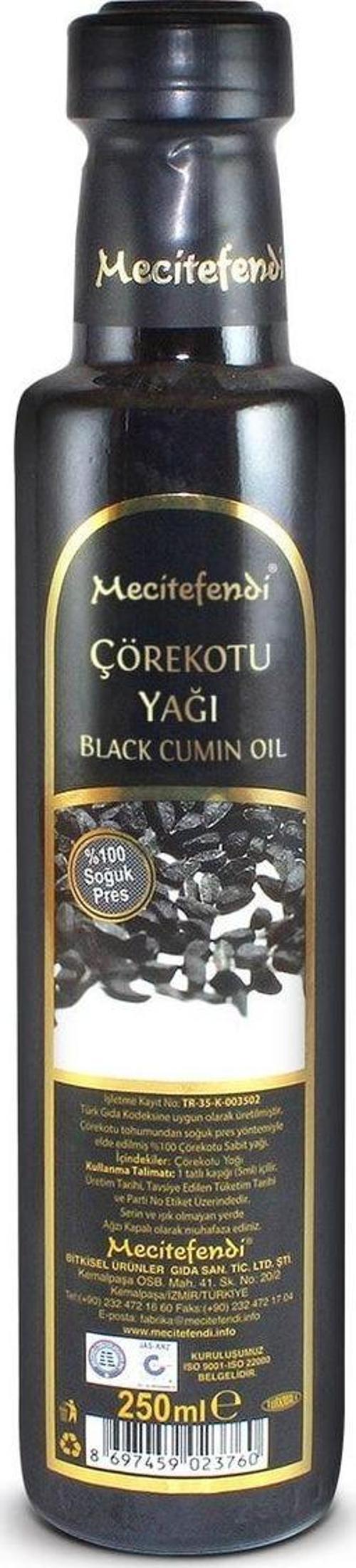 Çörek Otu Yağı 250 Ml Soğuk Pres Doğal