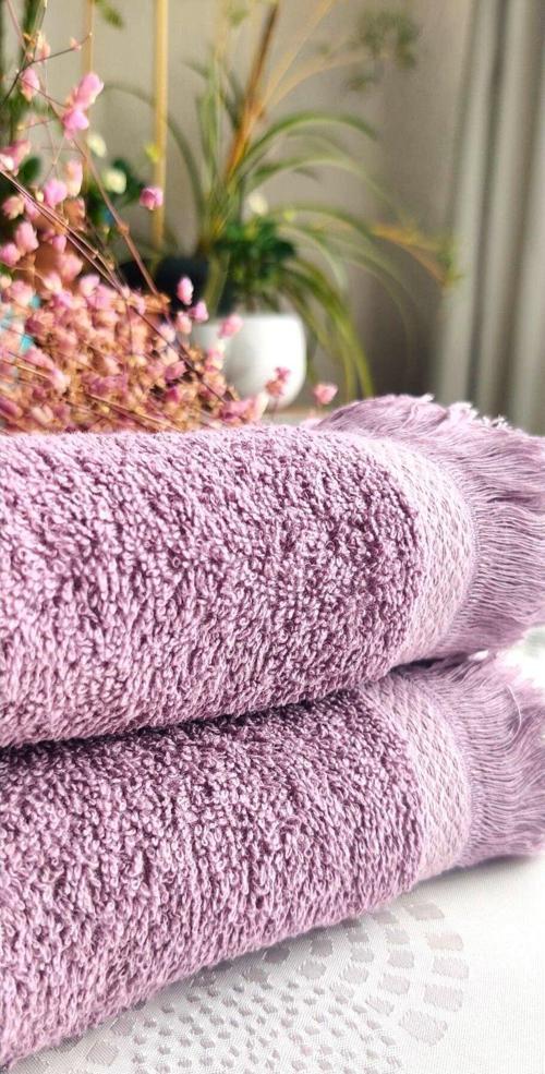 ( 2'Li Set ) Saçaklı Desen Çeyizlik 35X60 Cm. Mutfak Havlu Seti