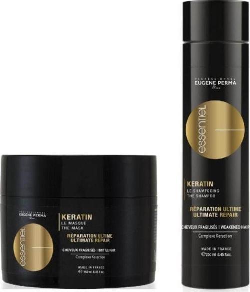 Essentiel Keratin Maske 150 Ml+Şampuan 250 Ml