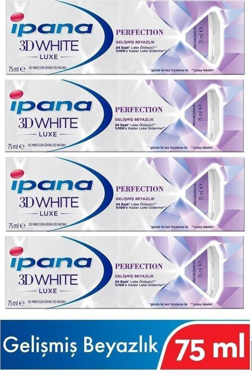 3D Whıte Luxe Perfection Gelişmiş Beyazlık Diş Macunu 75 Ml X 4 Adet