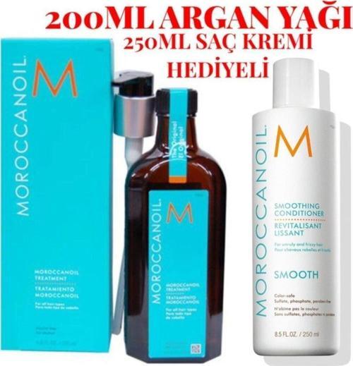 Treatment Argan Bakım Yağı 200 Ml + 250 Ml Saç Kremi