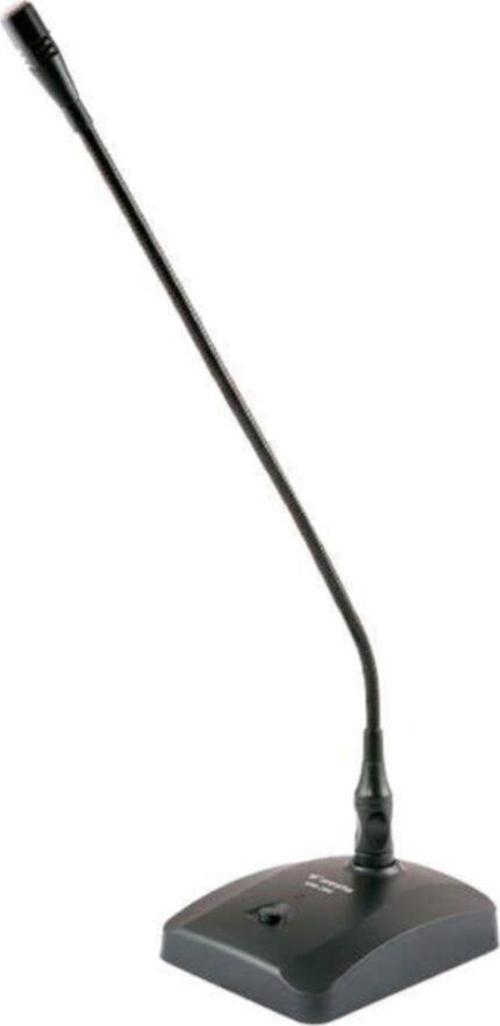 Mikrofon 100Hz 1.3Khz 20Ohm Dc Aa 1.5Vx2R Işıklı Kondenser Konferans Mikrofonu Wm-380