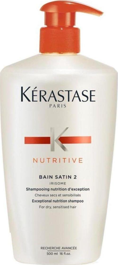 Nutritive Bain Satin 2 Irisome Hassas Saç Şampuanı 500 Ml