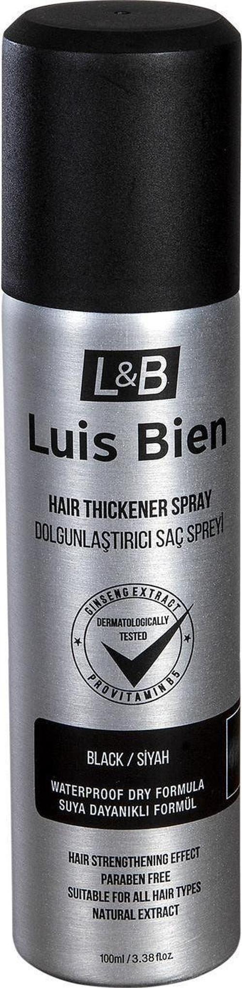 Saç Dolgunlaştırıcı Sprey - Siyah 100 Ml
