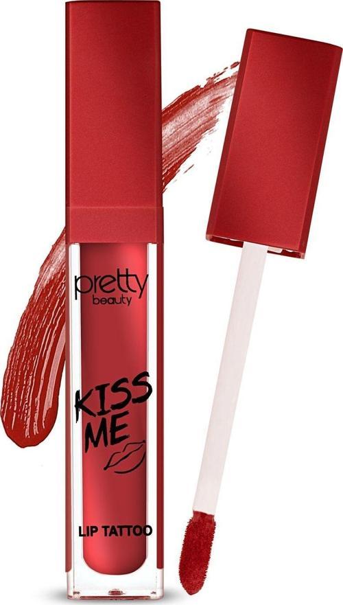 Kiss Mee Lip Tattoo 24 Saat Kalıcı Mat Likit Ruj No:6