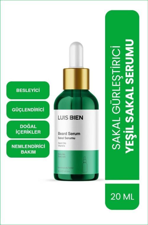 Yeşil Sakal Serumu | Seyrek Ve Boş Bölgelerde Yeni Sakal Oluşumuna Yardımcı | 20 Ml
