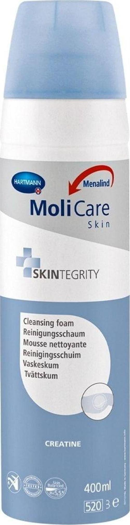 Menalind Molicare Proffessional Cleaning Foam 400Ml (Temizleme Ve Pişik Önleyici Köpük)