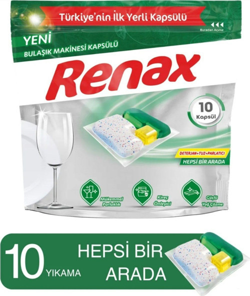 Bulaşık Makinesi Kapsülü 20 Yıkama
