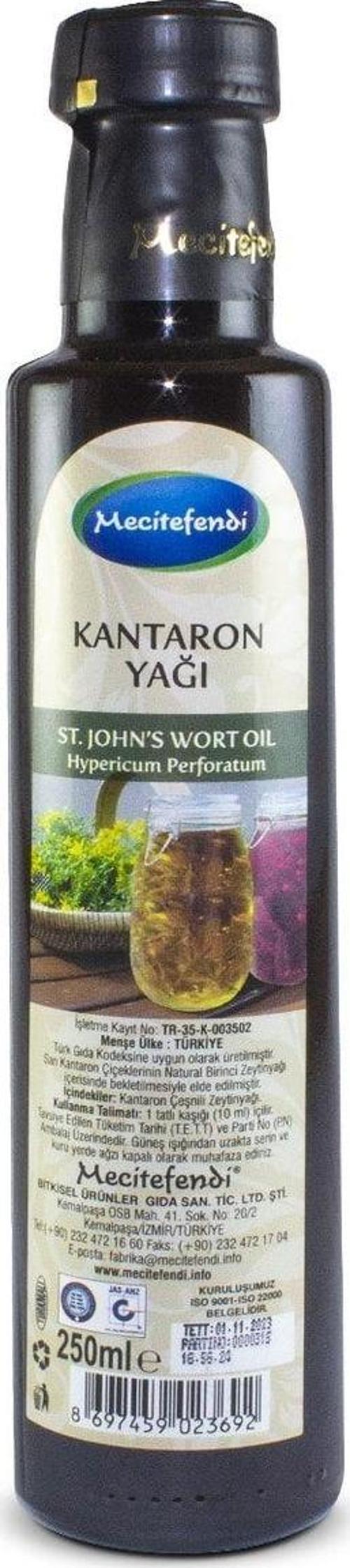 Kantaron Yağı 250Ml