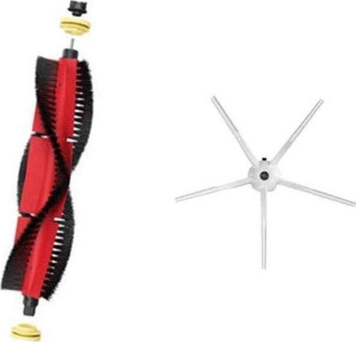 Roborock S5 Max Fırça Seti 1 Adet Ana Fırça 1 Adet Yan Fırça