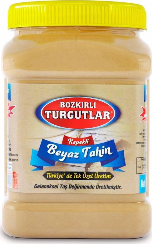 Tek Kavrulmuş Beyaz Kepekli Bozkır Tahini 930G Türkiye De Tek Ve Özel Üretim