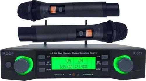 Roof R-203 Uhf 2 El Telsiz Mikrofon