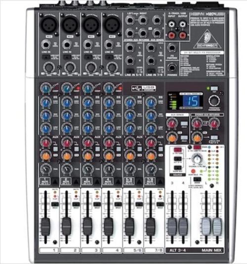 Xenyx X1204Usb 12-In 2/2-Bus Mixer With Xenyx Mic Pream