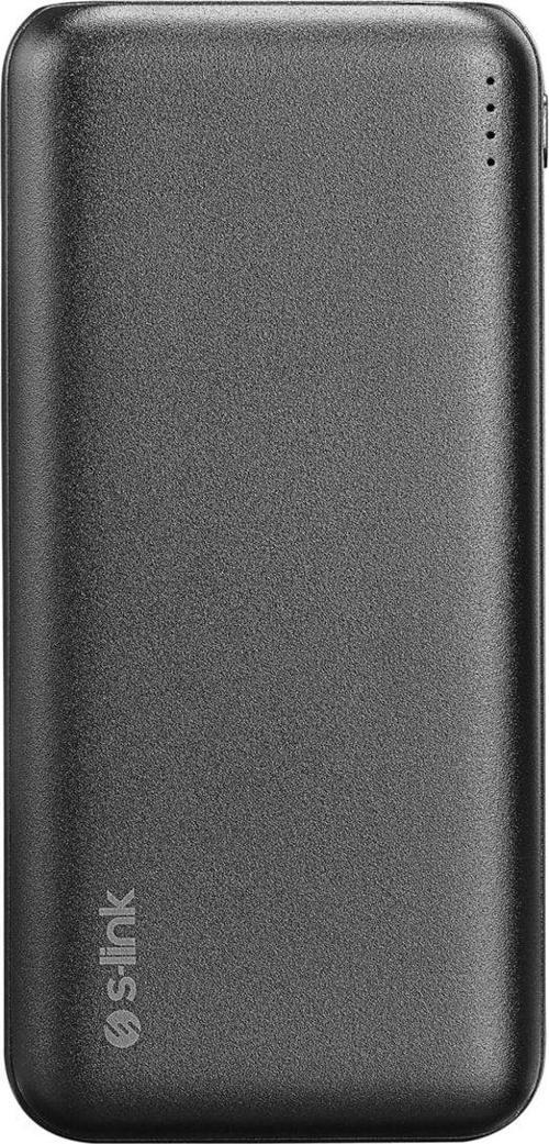 S-Link 20000 Mah Micro + Type-C + Usb Qc3.0 18W Siyah Taşınabilir Pil Şarj Cihazı Powerbank