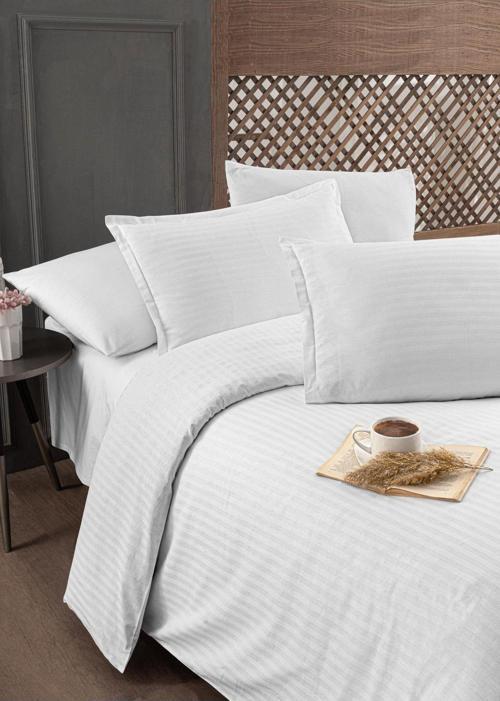 4 Parça %100 Lüks Cotton, Pamuk  Infınıty Poplin Tek, Çift Kişilik Nevresim Takımı Takımı