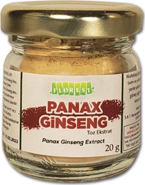 Saf Ginseng Toz Ekstrakt 20 Gr. Panax Ginseng Extract