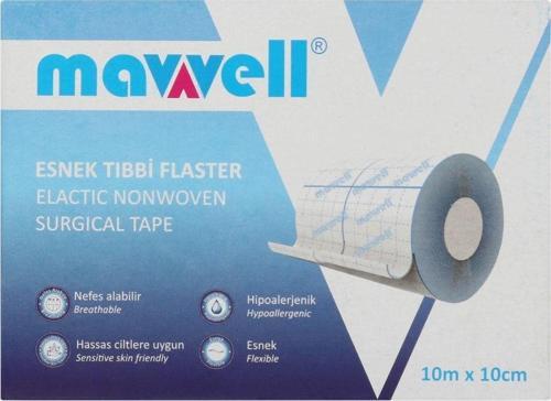 10Cm X 10M Elastik Sabitleme Bandı - Flaster 10Cm X 10M