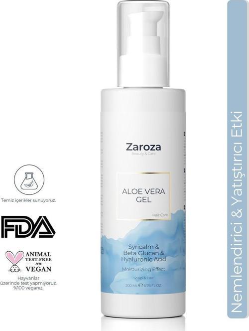 Aloe Vera Gel | Hassas Saç Derisi Için Saç Derisi Nemlendirici Aloe Vera - 200 Ml