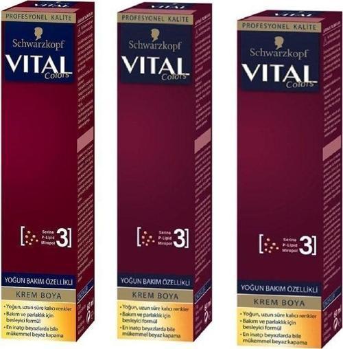 7-887 Metalik Bakır Saç Boyası X 3 Adet