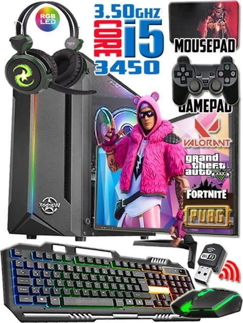 Armi I5 3450 Turbo:3.50Ghz 8Gb Ram 256Gb Ssd R7 240 4Gb E.Kartı 19" Monitör Gaming Set