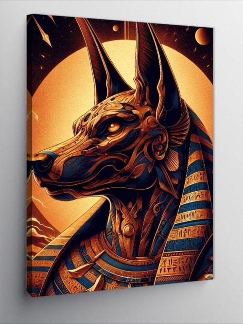 Kanvas Tablo Anubis