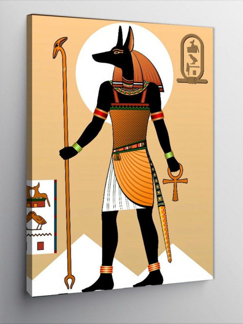Kanvas Tablo Anubis