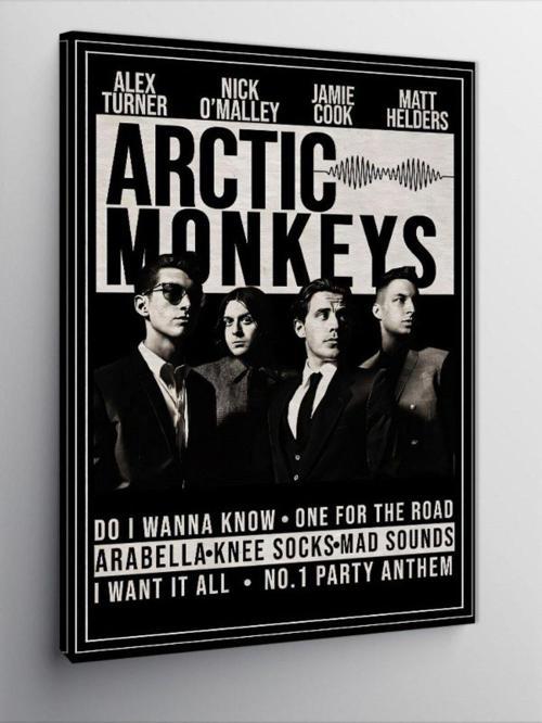Kanvas Tablo Arctic Monkeys