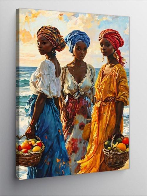 Kanvas Tablo Afrikalı Kadınlar