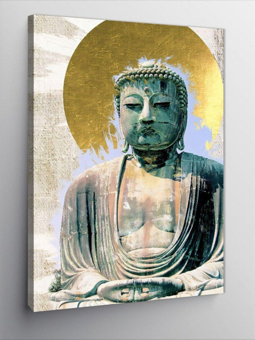 Kanvas Tablo Buda Heykeli