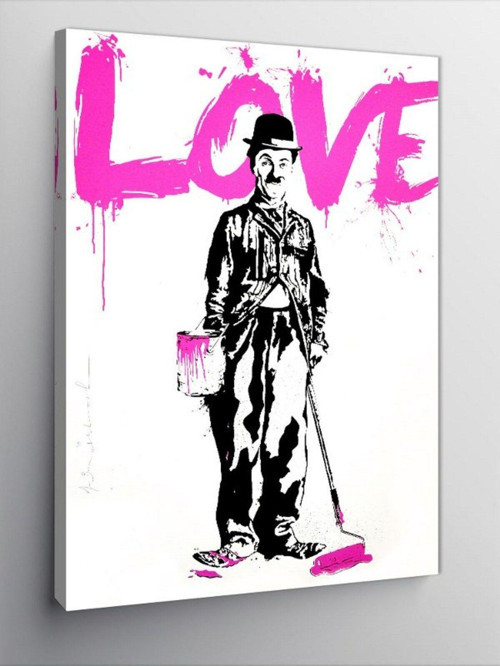 Kanvas Tablo Charlie Chaplin