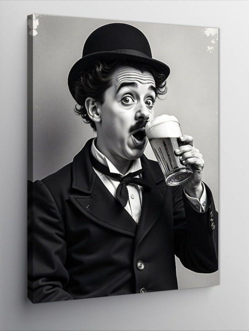 Kanvas Tablo Charlie Chaplin