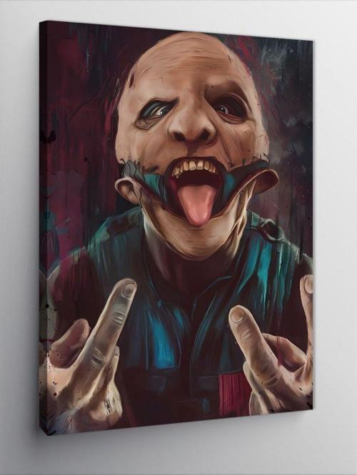 Kanvas Tablo Corey Taylor Maskeli