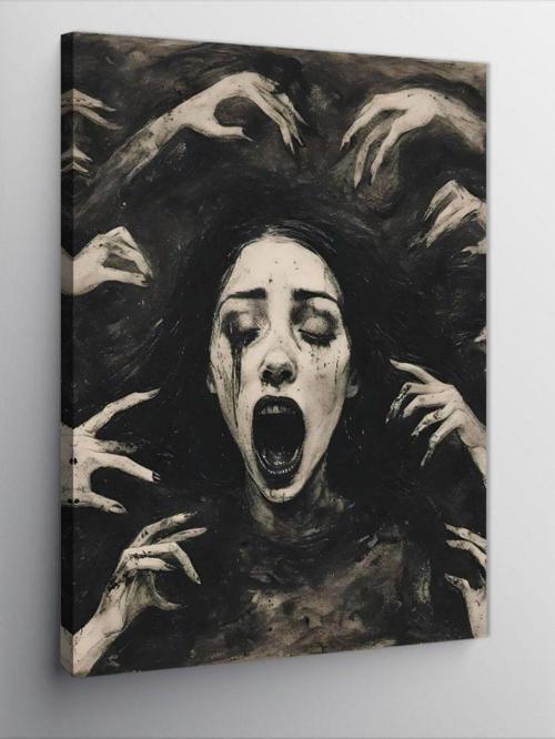 Kanvas Tablo Depresyon