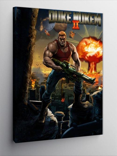 Kanvas Tablo Duke Nukem 2 Afiş