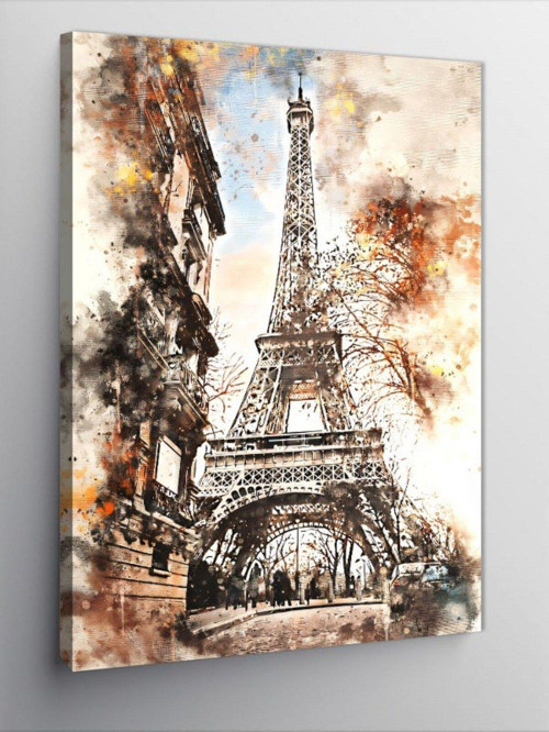 Kanvas Tablo Eyfel Kulesi Paris