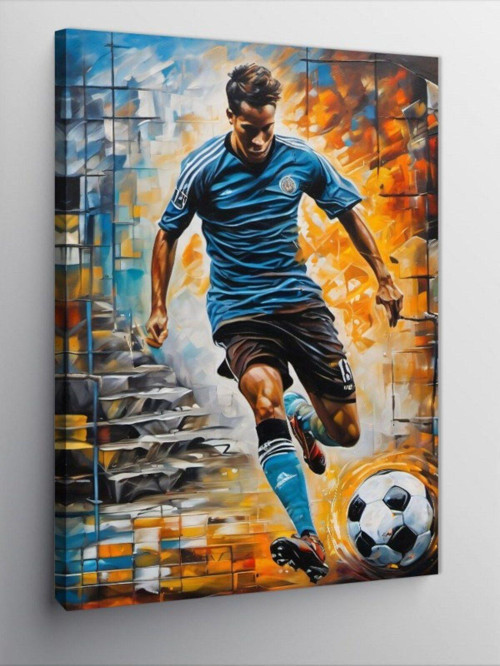Kanvas Tablo Futbol Temalı