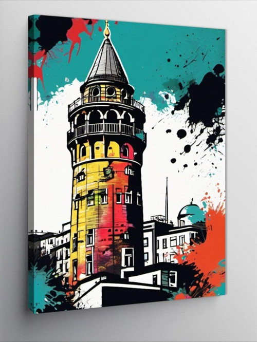 Kanvas Tablo Galata Kulesi