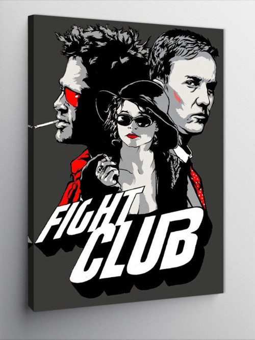 Kanvas Tablo Fight Club Dövüş Kulübü