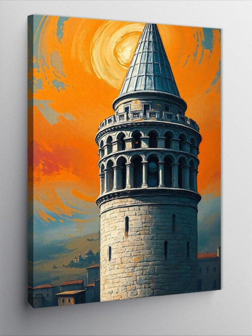 Kanvas Tablo Galata Kulesi