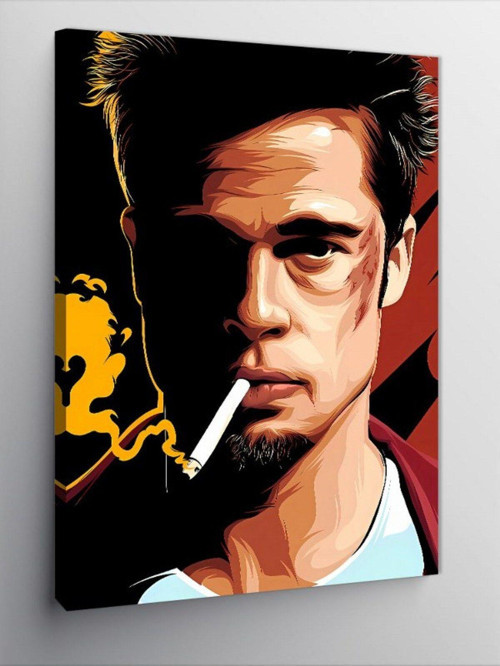 Kanvas Tablo Fight Club Dövüş Kulübü