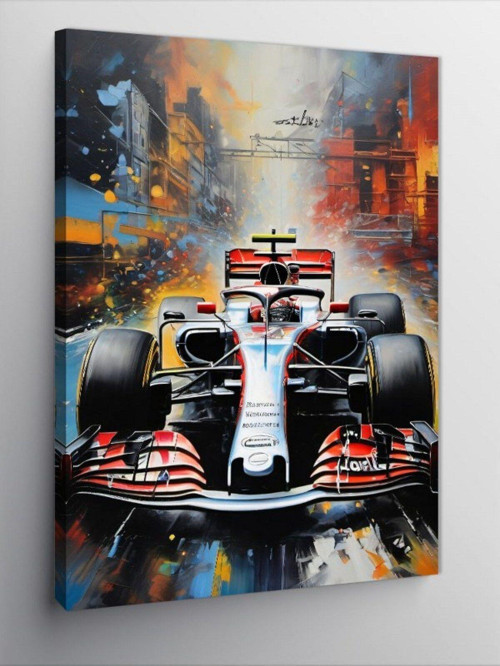 Kanvas Tablo Formula 1 Arabası