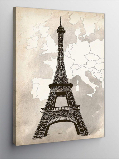 Kanvas Tablo Fransa Paris Eyfel Kulesi