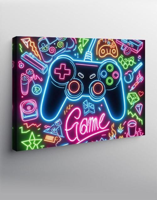 Kanvas Tablo Gamer Temalı